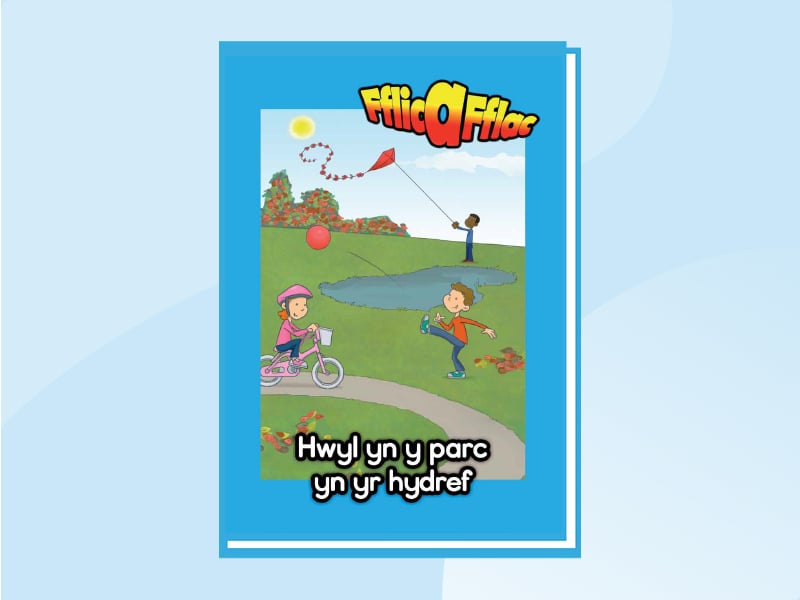 Llun am Hwyl yn y parc yn yr hydref