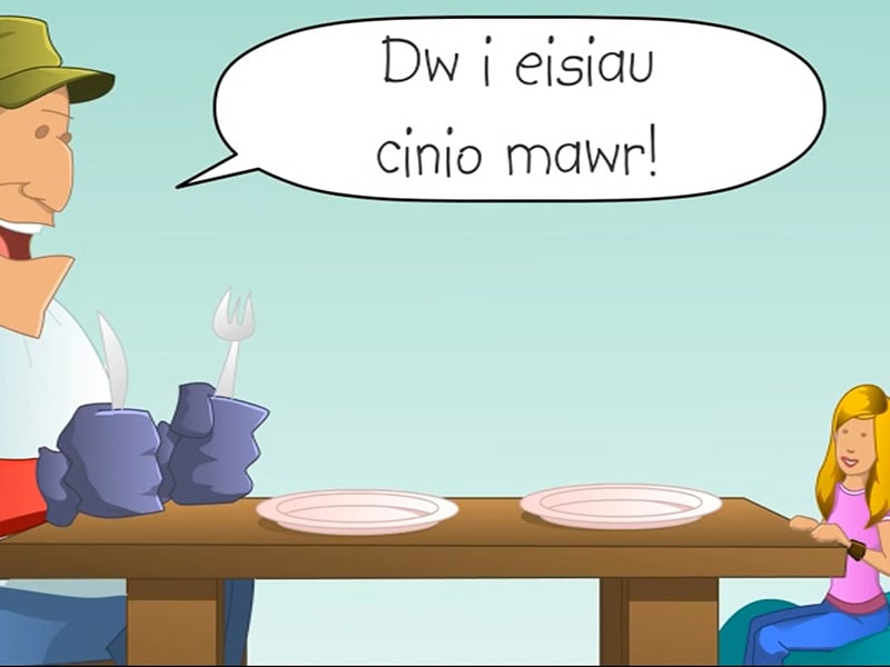 Llun "Cinio'r cawr mawr"