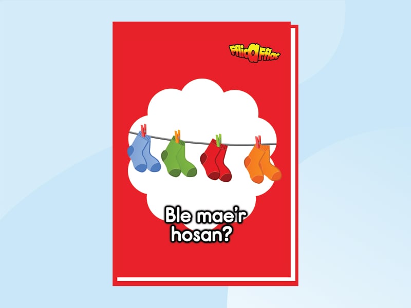 Llun am Ble mae’r hosan?