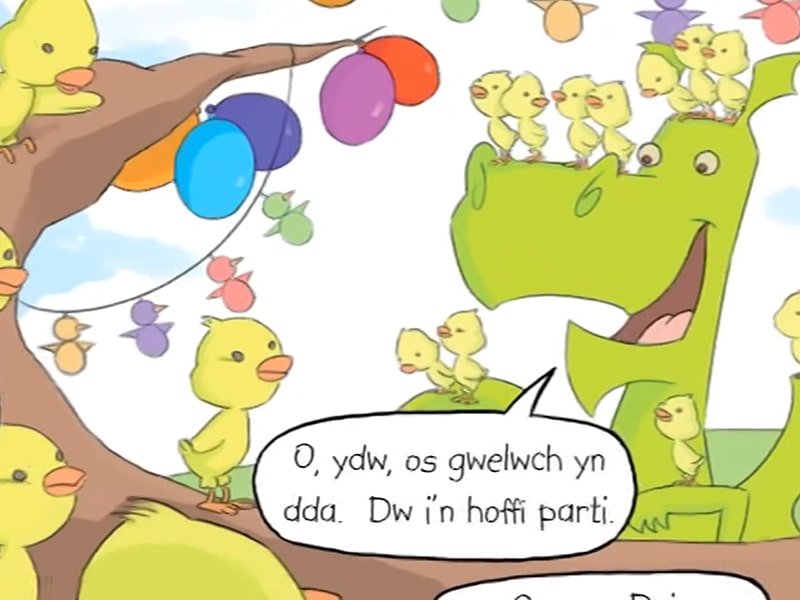 Llun "Parti'r adar"