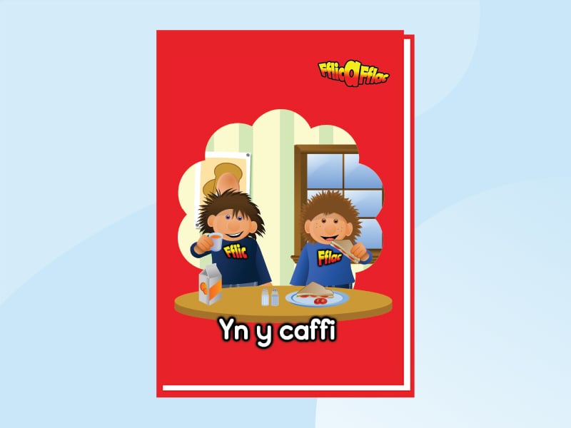 Llun am Yn y caffi