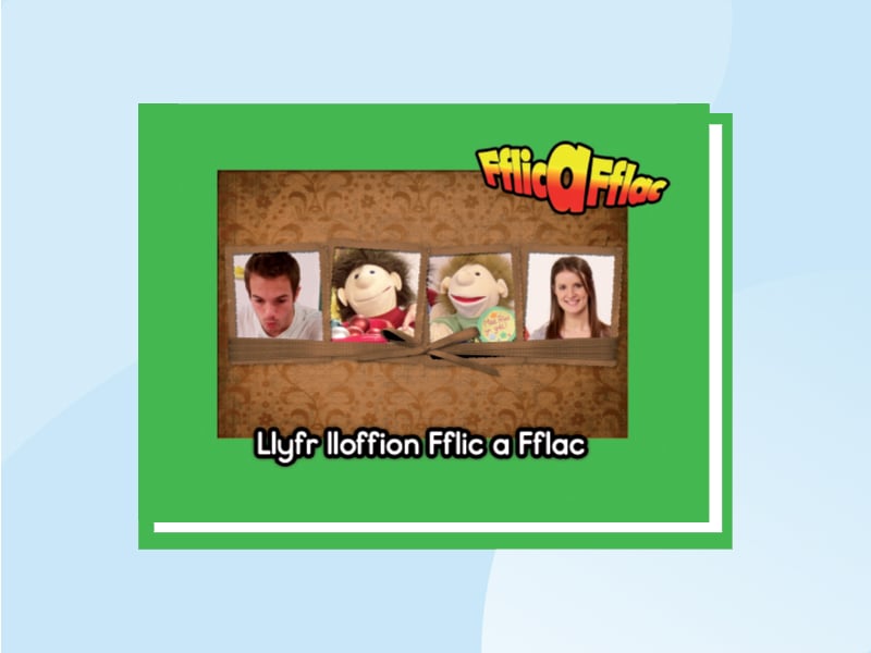Llun am Llyfr lloffion Fflic a Fflac