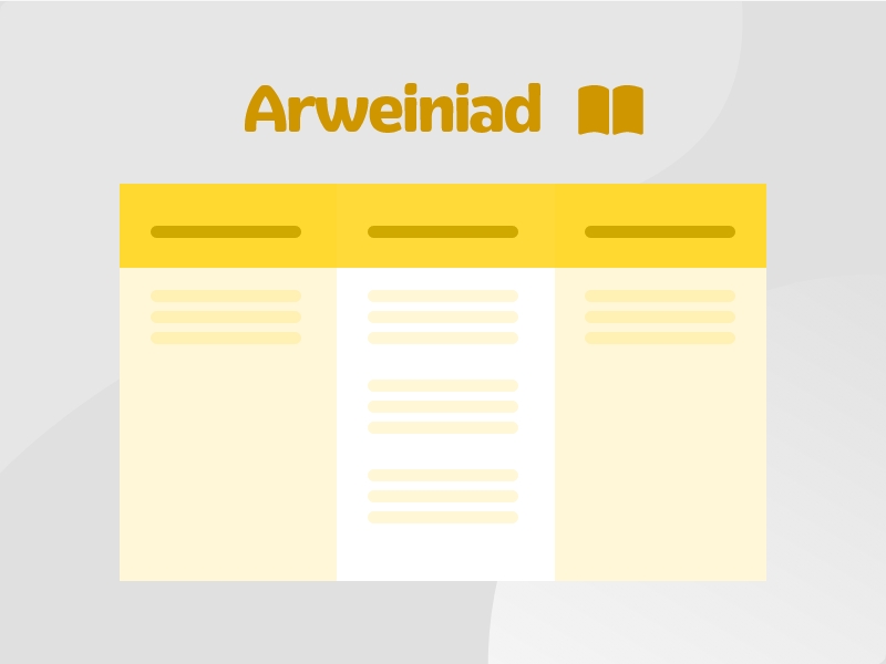 Llun o Arweniad Pecyn 2 Uned 3