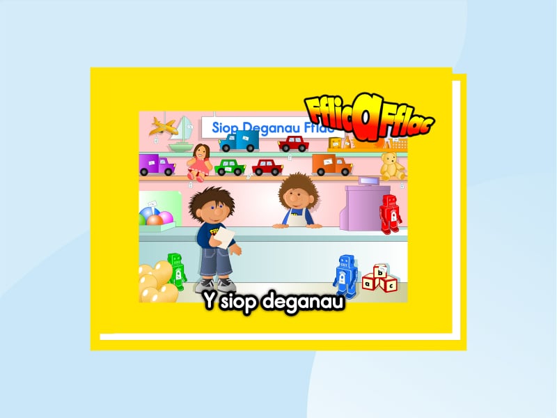 Llun am Y siop deganau